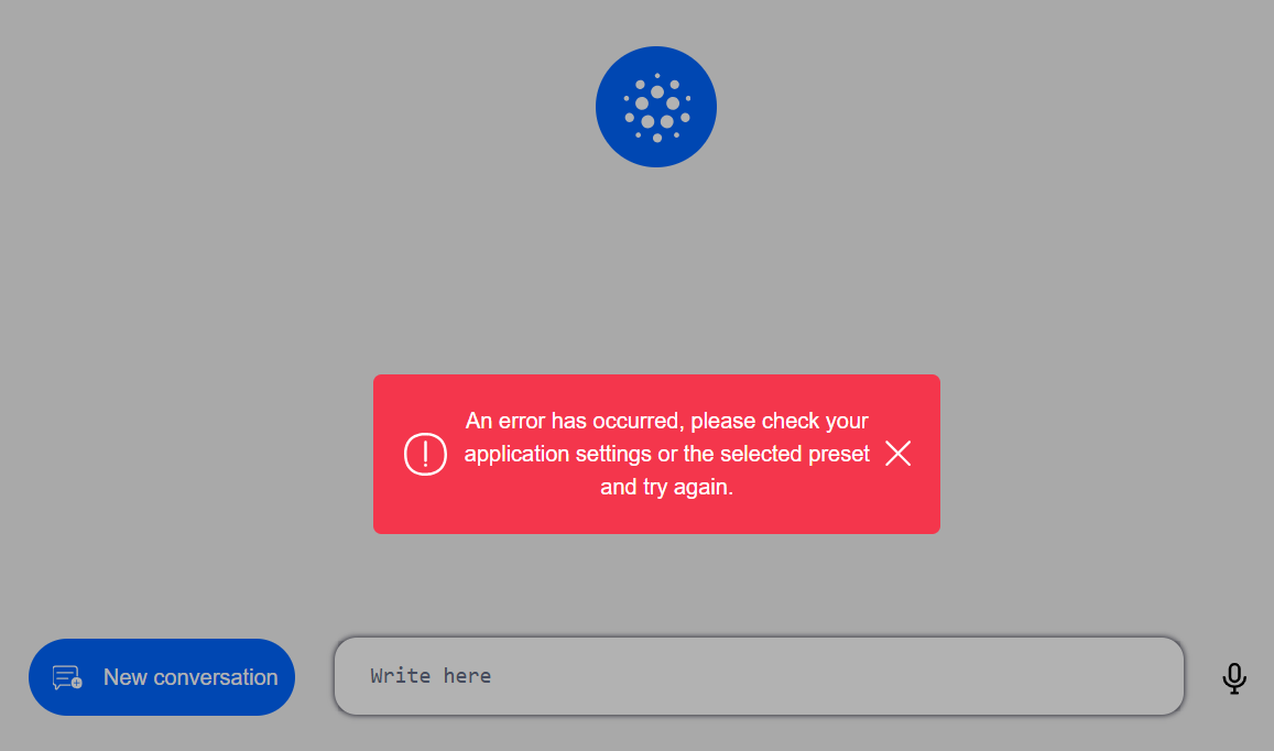 web-error-application
