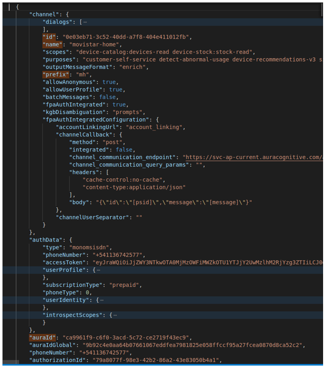authentication mock file