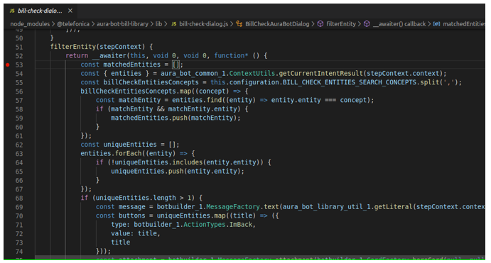 Node modules folder