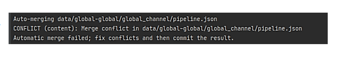 Error in terminal