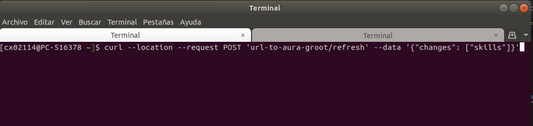 post-forward request with data