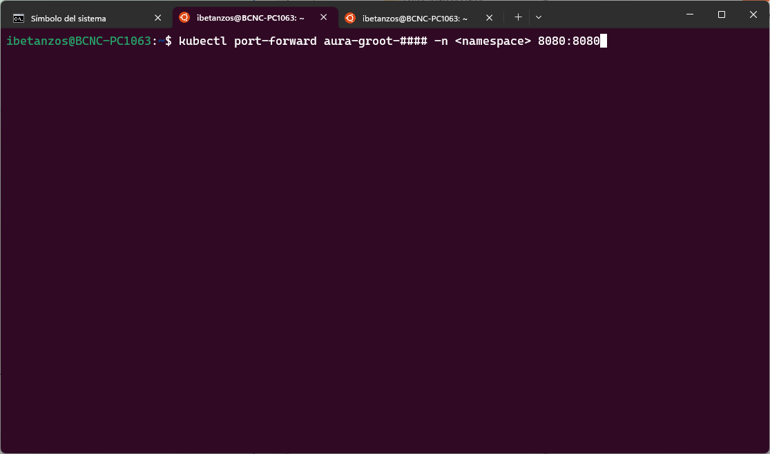 Refresh with not exposed url
