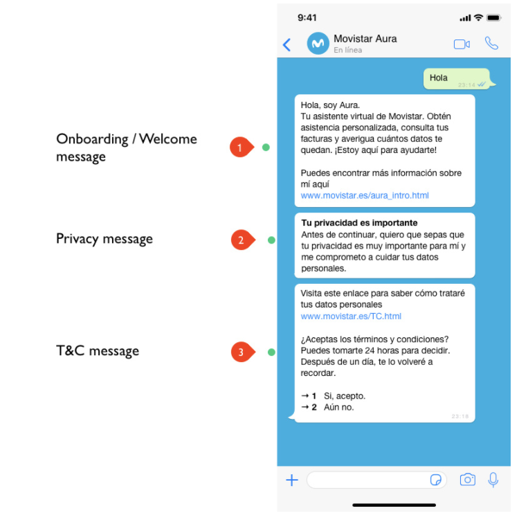 WhatsApp onboarding