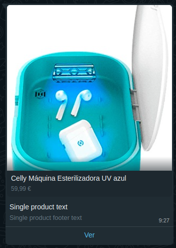 Catalog single product image
