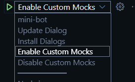 Enable custom mocks