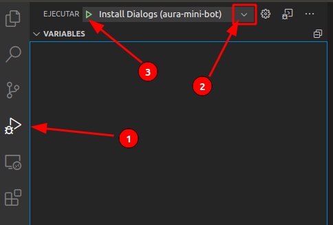 Install new dialog