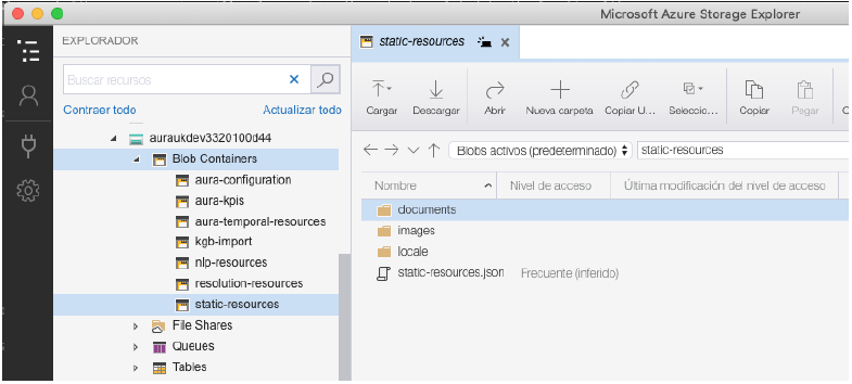 Update locale files to Azure
